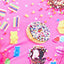 Girls Skater Dress in Candy Spill