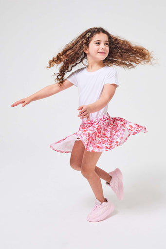 Girls Skater Skirt in Heart Sprinkles
