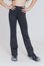 Girls TLC Flare Leggings in Dark Heathered Gray
