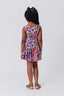 Girls Skater Dress in Granny Squares