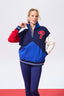 Phillies Colorblock Quarter Zip Sweatshirt in Team Colors