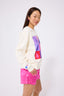 Dodgers Crew with Pink Logos