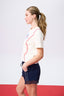 Blue Jays Baseball Stitch Tee in Sugar Swizzle