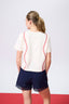 Blue Jays Baseball Stitch Tee in Sugar Swizzle