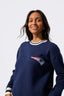 New England Patriots Logo Sweater in Navy