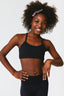 Girls TLC Y-Back Bralette in Jet Black