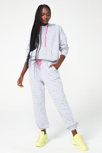 Gems Sweatpants in Collegiate Gray