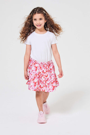 Girls Skater Skirt in Heart Sprinkles