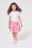 Girls Skater Skirt in Heart Sprinkles