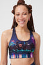 Hi-Shine Sports Bra in NYC at Night