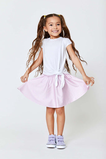 Girls Tie Front T-Shirt