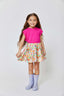 Kids Skater Skirt in Neon Candy