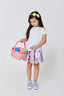 Girls Skater Skirt in Marshmallow Bunnies