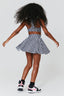 Girls Skater Skirt in Racing Check