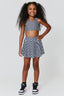Girls Skater Skirt in Racing Check