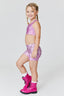 Girls Booty Shorts in Star Confetti Foil